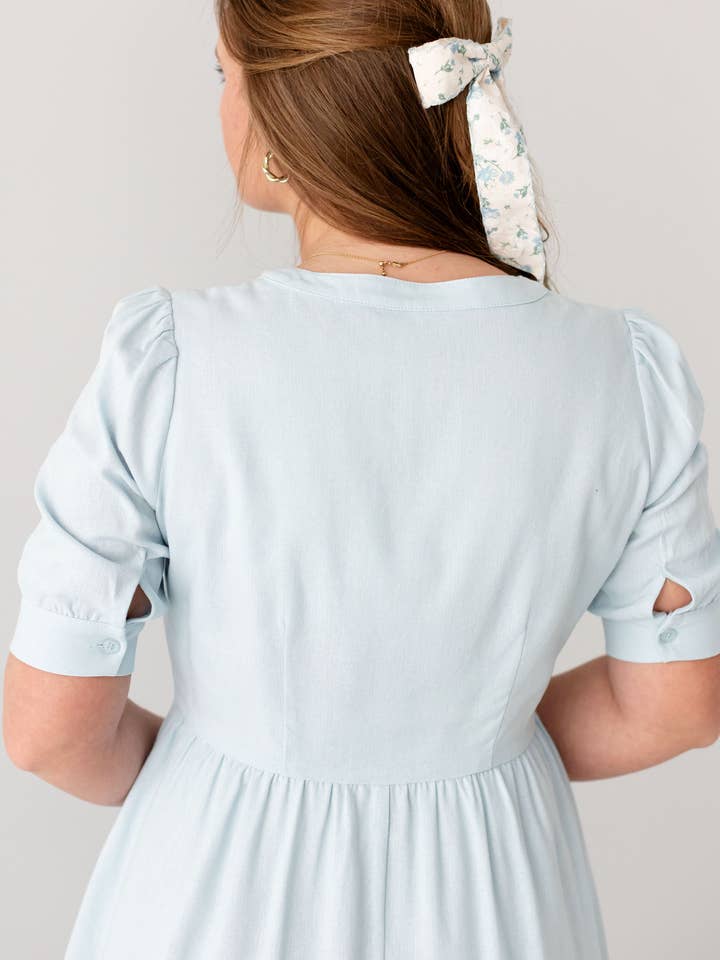 The Main Street Exchange - Wholesale Dress - Women's - 'Nora' Button Front A-Line Dress11