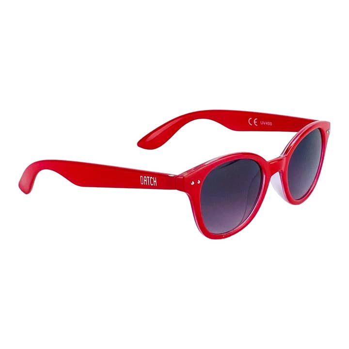 Women's Sunglasses with Polyamide frame. UV400 Protection Gradient Lenses - Red Color. Dimensions: cm 14 x 4.5 x 15 for wholesale by Kaili mood / RENATO BORZATTA - Italy since 1978 -