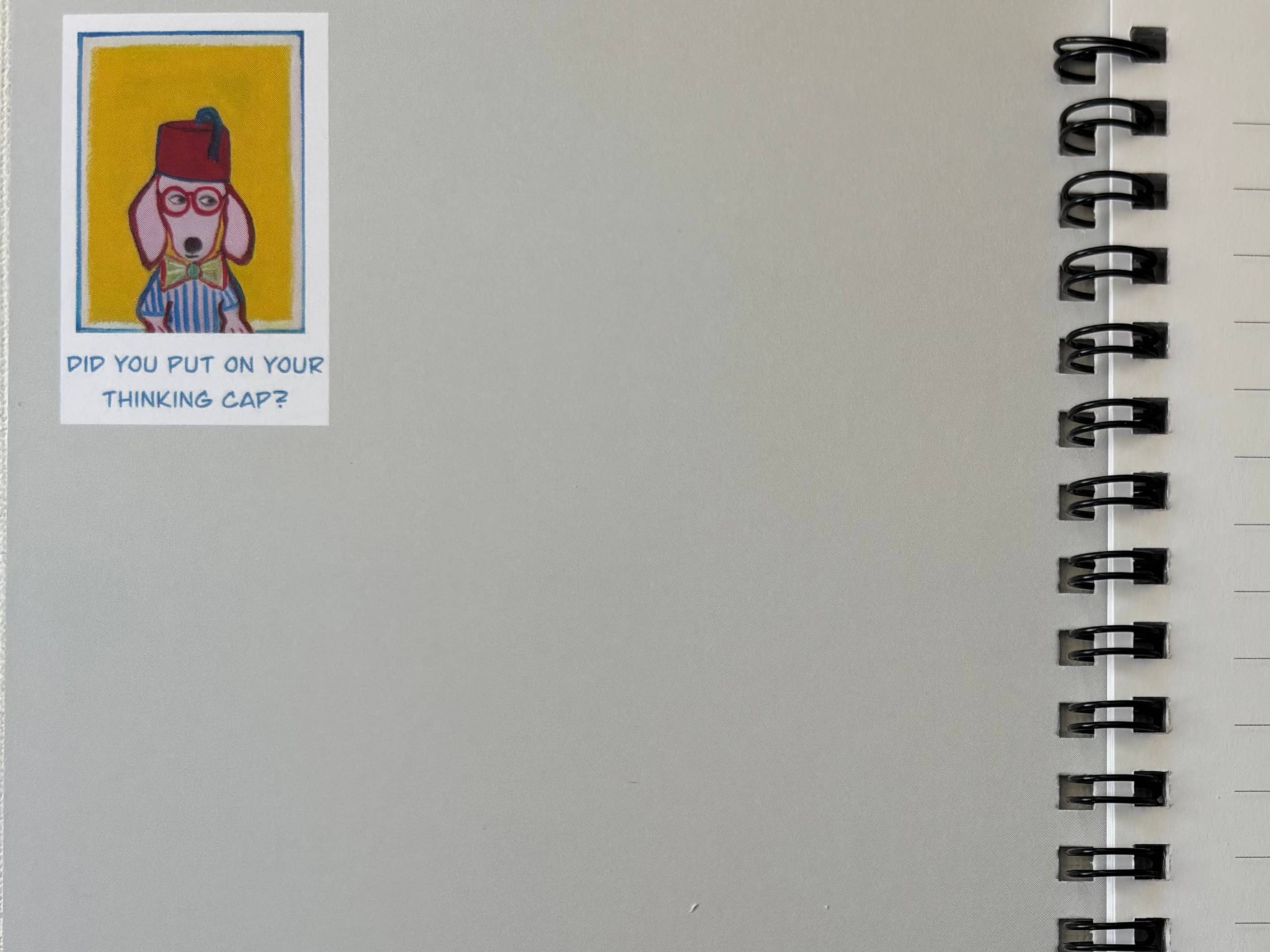 Bernie Street Studios - Wholesale Journal/Diary - Confessions of a Chronic Overthinker dog journal notebook2