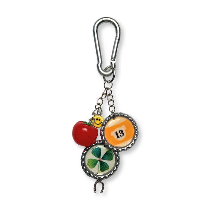 Clover Bag Charm for wholesale by Painted Lady