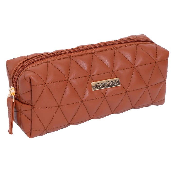 Magid - Wholesale Make-up/cosmetic bag - Joan & David The Triangle Quilted 4 Piece Cosmetic Bag Set6