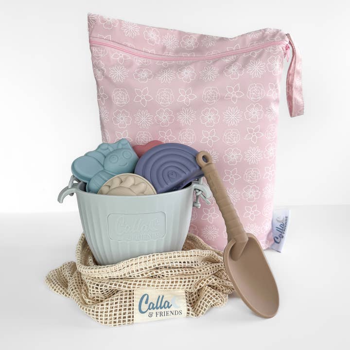 Calla & Friends - Wholesale Beach/pool toy – Child & baby - Allison Silicone Beach Toy Set6