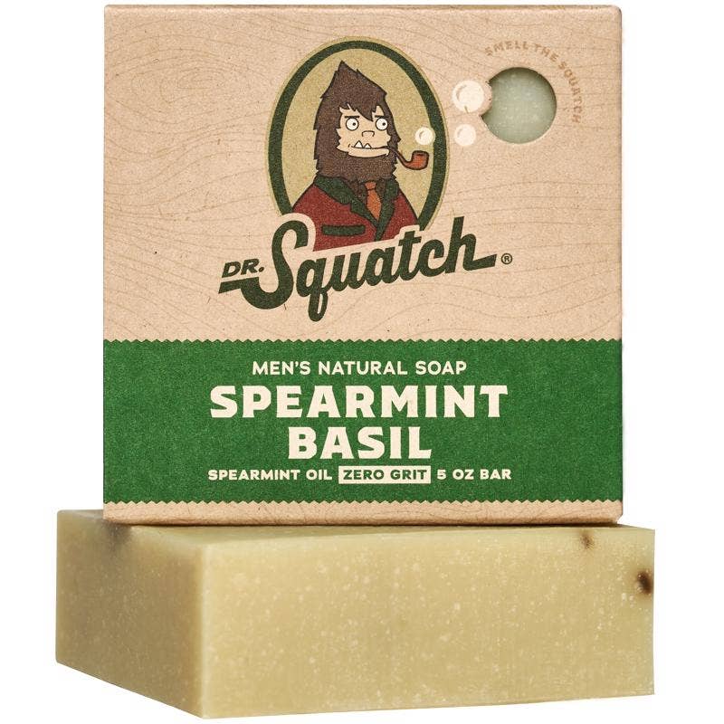 Everyday Supply Co - Wholesale Bar Soap - Dr. Squatch Spearmint Basil Bar Soap 5 oz0