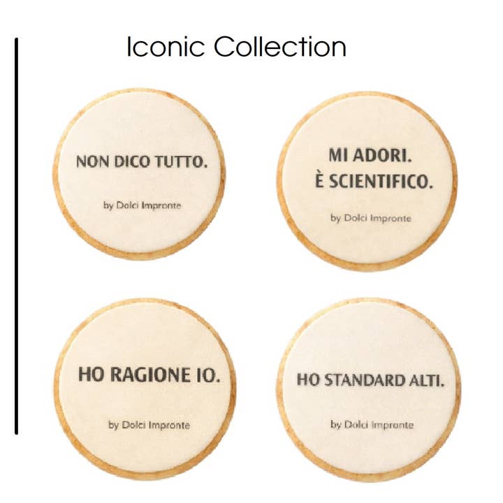 Dolci Impronte | COLLECTION ICONIQUE Rond Anglais pour la vente par Fifty Srl - Dolci Impronte The Italian Pet Pastry