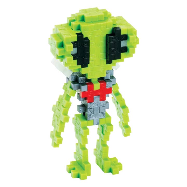 Plus-Plus USA - Wholesale Build-a-Toy - Kids - Tube - Alien