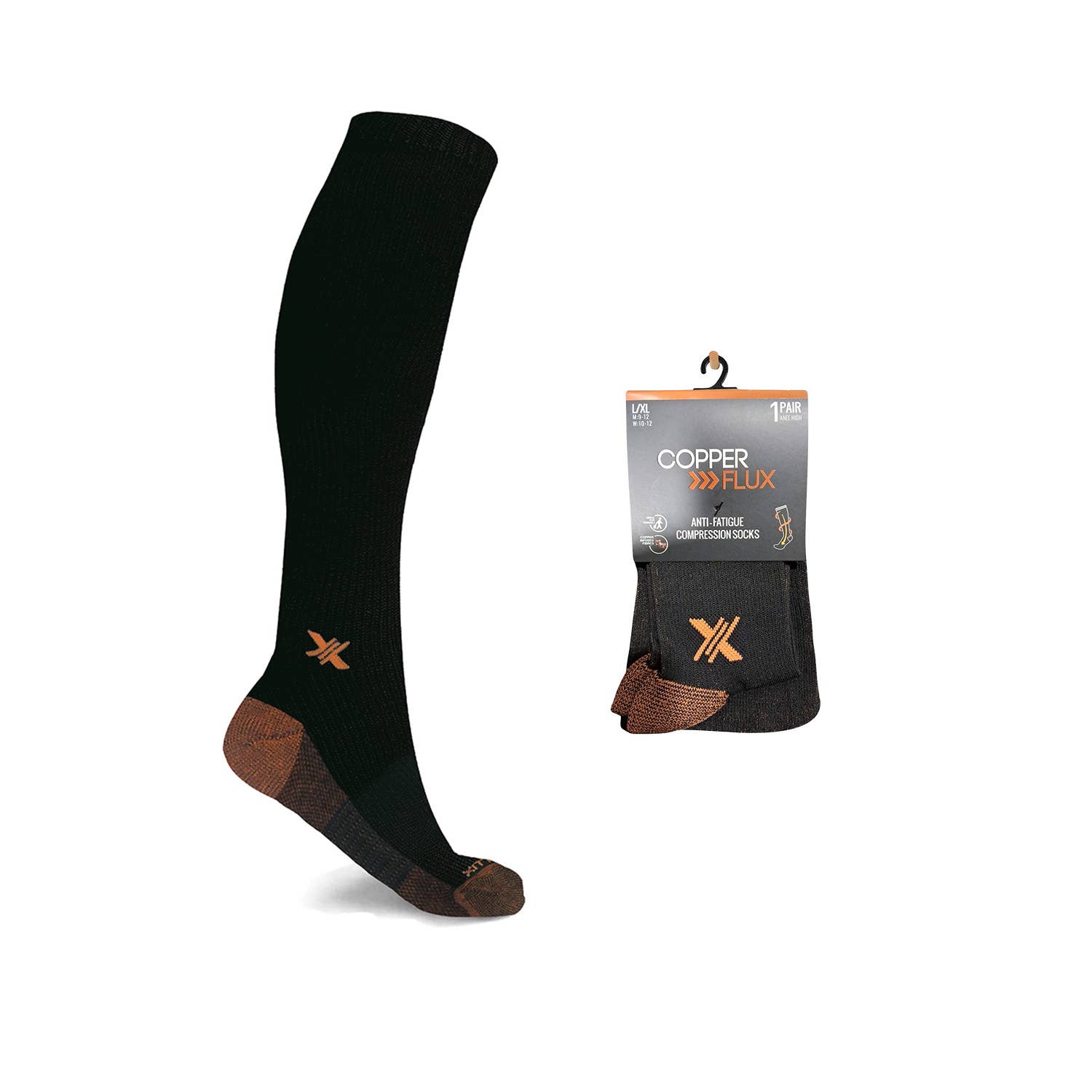 The American Gift Company (TAGCO) - Wholesale Socks - Unisex - Copper Infused High Performance Compression Socks (1-Pair)11