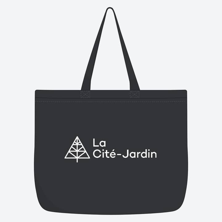 Sac fourre-tout en toile – 25 L - Noir for wholesale by State of Mind Brand