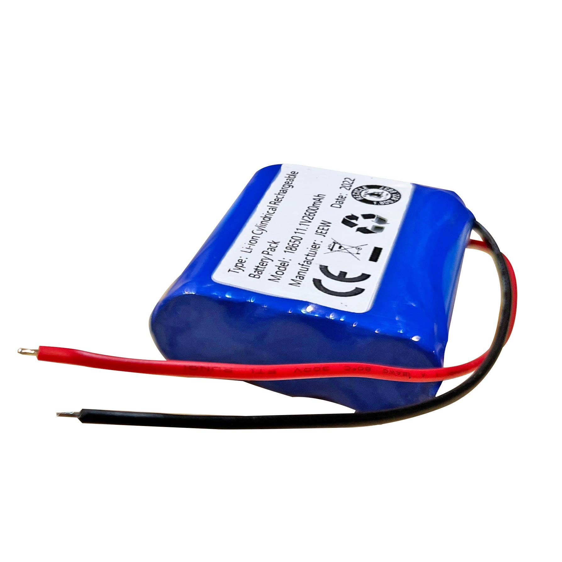 FIXTUREDISPLAYS - Wholesale Portable Charger - 2.5X2X0.7" Li-ion Cylindrical Rechargeable Battery Pack 12V (nominal) 2600mAH 10107-BATTERY2