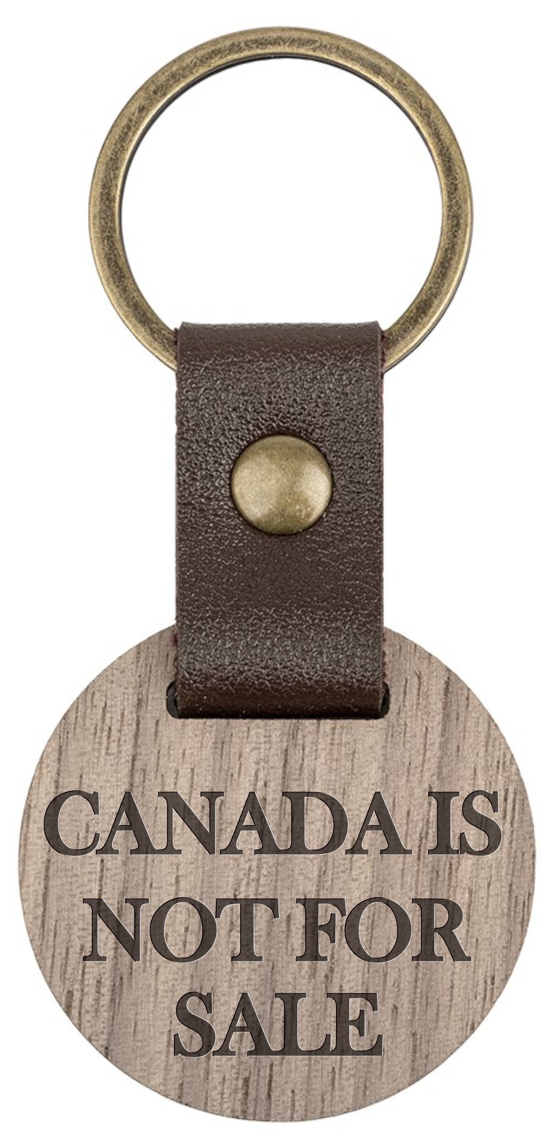 Imagine Imports - Wholesale Keychain - Unisex - Canada is not for sale keychain2