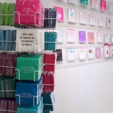 Mary Phillips Designs - Wholesale Disposable Napkin - NAPKIN- Just one glass away from telling everyone.....1