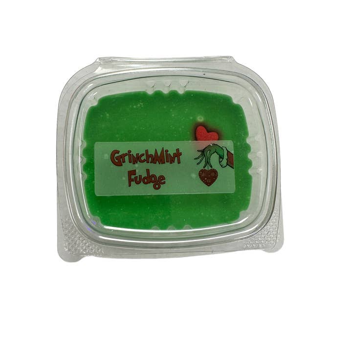 Speach Family Candy Shoppe - Wholesale Fudge - GrinchMint Fudge1