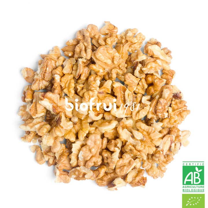Organic Franquette Walnut Kernels Southwest Extra Pieces | 2.5kg for wholesale by BIOFRUI1981 / Ex-Biofruisec