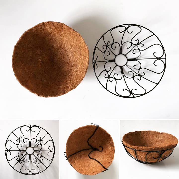 Coucou Bamboo - Wholesale Hanging Planter - 12" Hanging Basket Planter