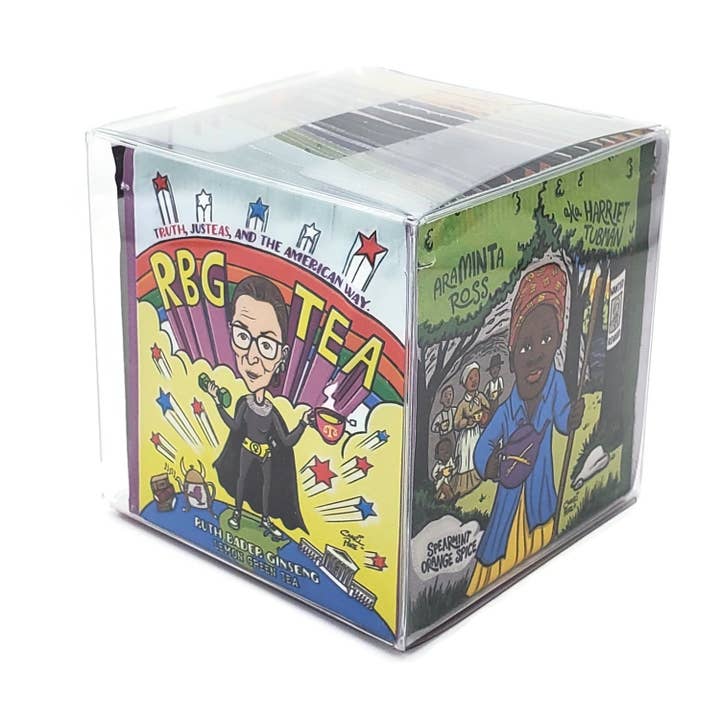 The TeaBook - Wholesale Tea Bags - MighTEA Women of Herstory VarieTEA Tea Sampler1