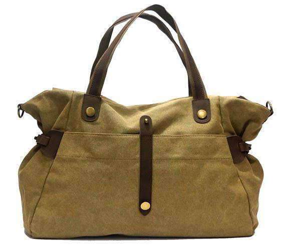 ZEDE PARIS - Wholesale Weekender Bag - Women's - SAINT-LAZARE - Weekend travel sports bag in canvas and leather20