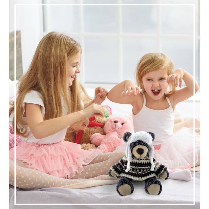 Cota Global - Wholesale Stuffed/Plush Toy - Kids & Baby - Super Soft Plush With Clothes - Black Bear6