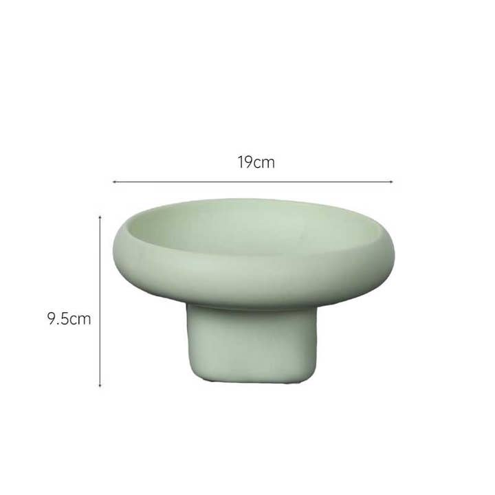 huemabe (All Import Duties Covered) – wholesale Decorative tray – Nordic Cream-Style Ceramic Fruit & Snack Tray | Organizer