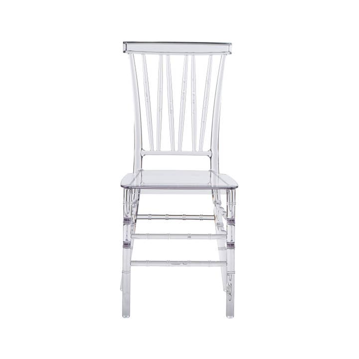 RTA Products LLC - Wholesale Chair - Stackable Chiavari Style Acrylic Event Chairs – Set of 22