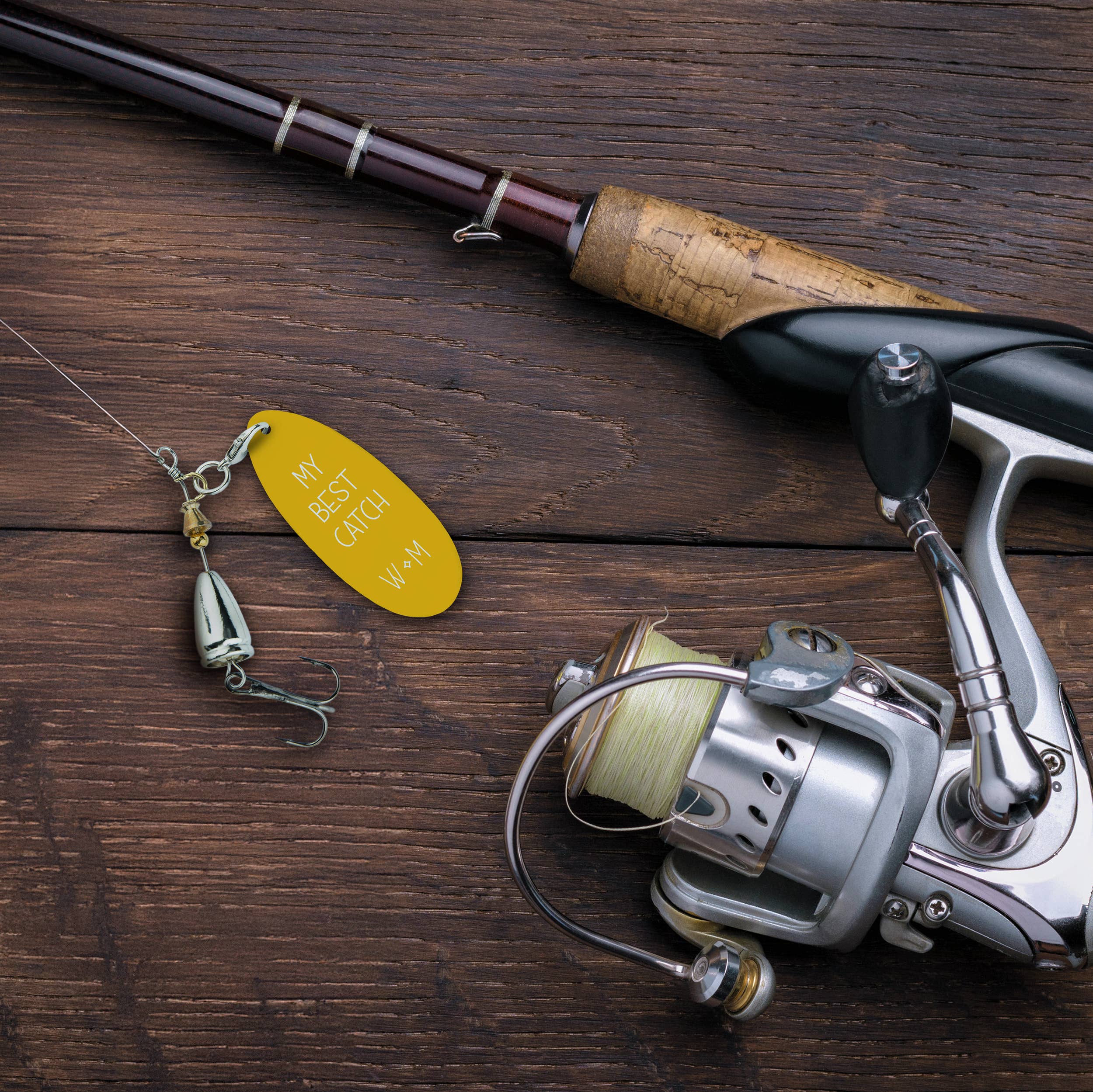 Weddingstar Inc. - Venta al por mayor Moneda/objeto de coleccionista - Señuelo de Pesca Impreso en Foto con Caja de Regalo - Mi Mejor Captura21