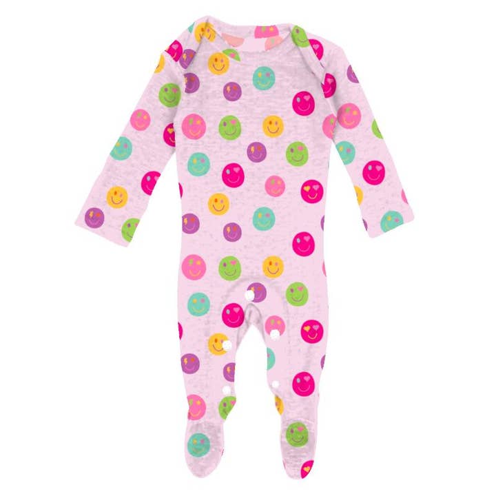 Kids Happy Days Ahead Jammie Onesie for wholesale by Jane Marie