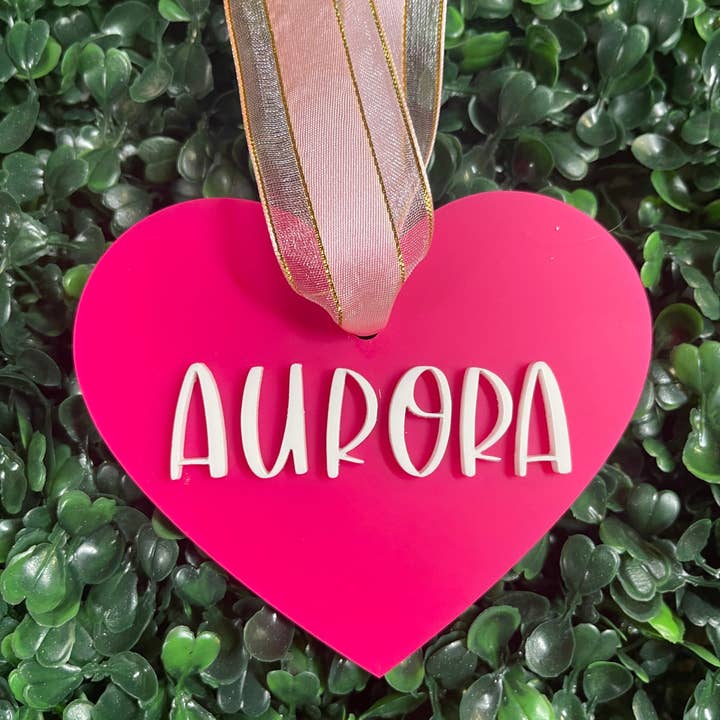 Etiqueta acrílica personalizada Aurora 3D para venta al por mayor de Dolce Crafts LLC