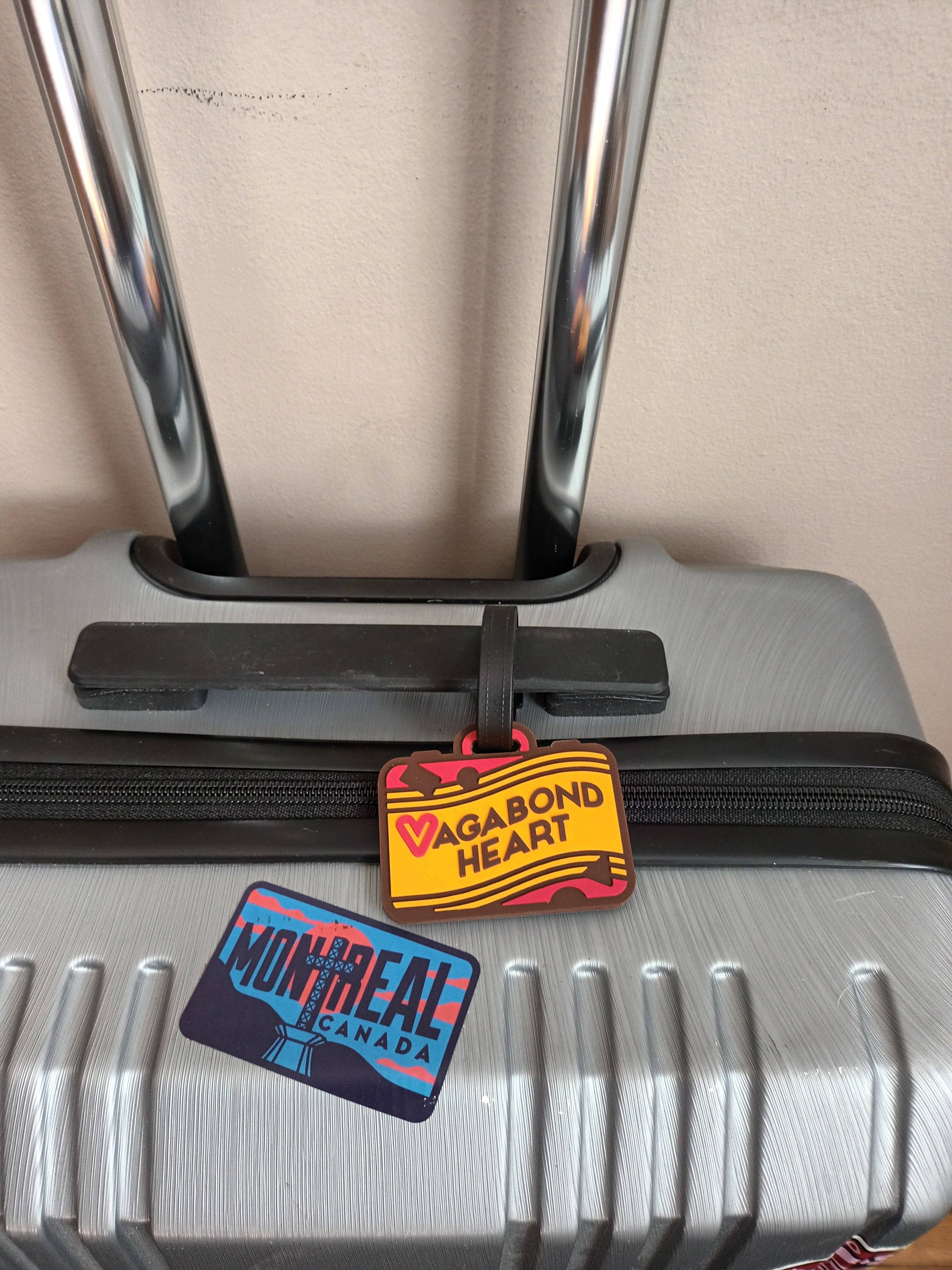 Vagabond Heart - Wholesale Luggage Tag - Vagabond Heart Luggage Tag3