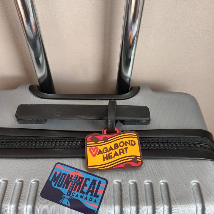 Vagabond Heart - Wholesale Luggage Tag - Vagabond Heart Luggage Tag3