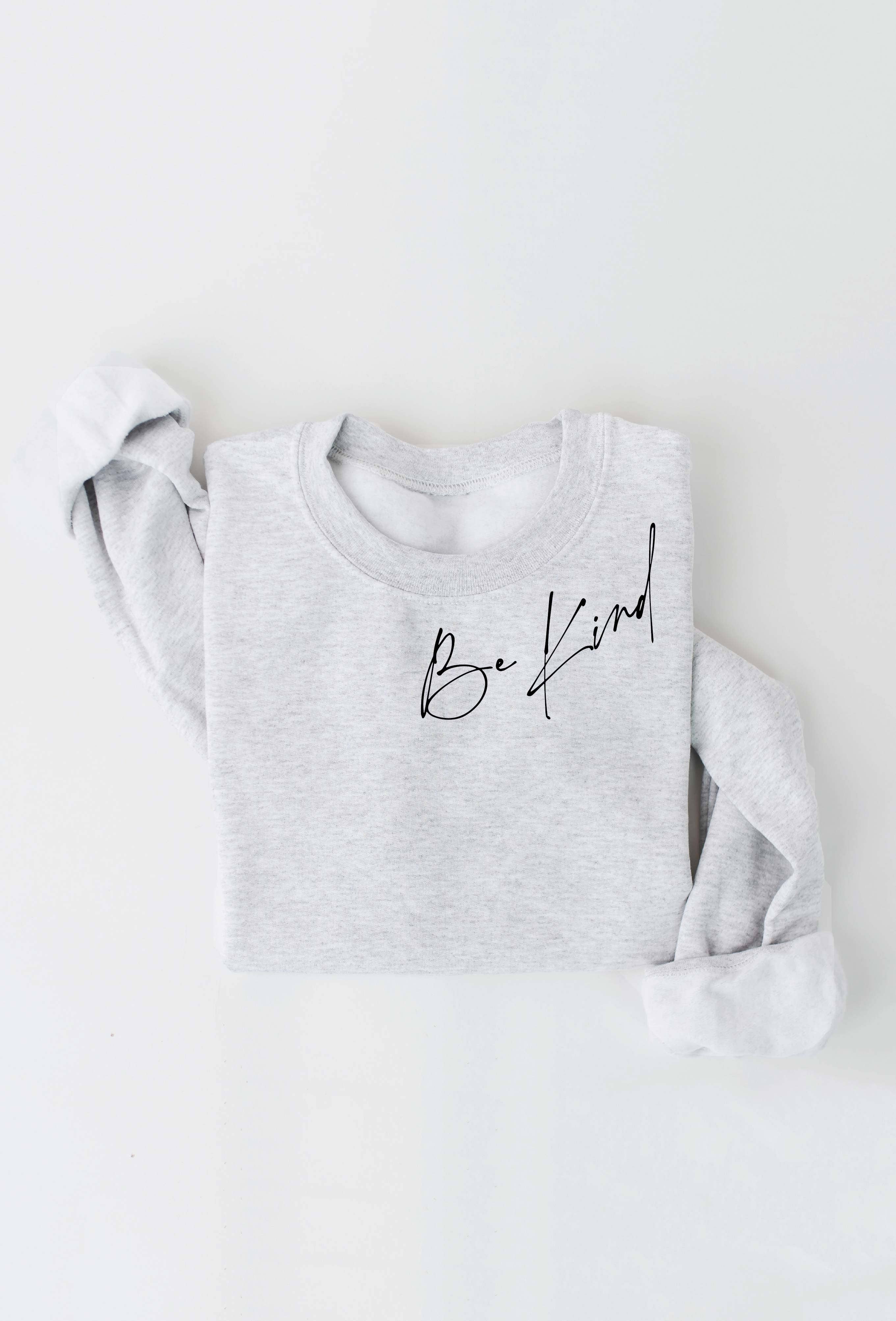 OAT COLLECTIVE - Vente Sweat-shirt à imprimés – femme - Sweat-shirt unisexe BE KIND en polaire3