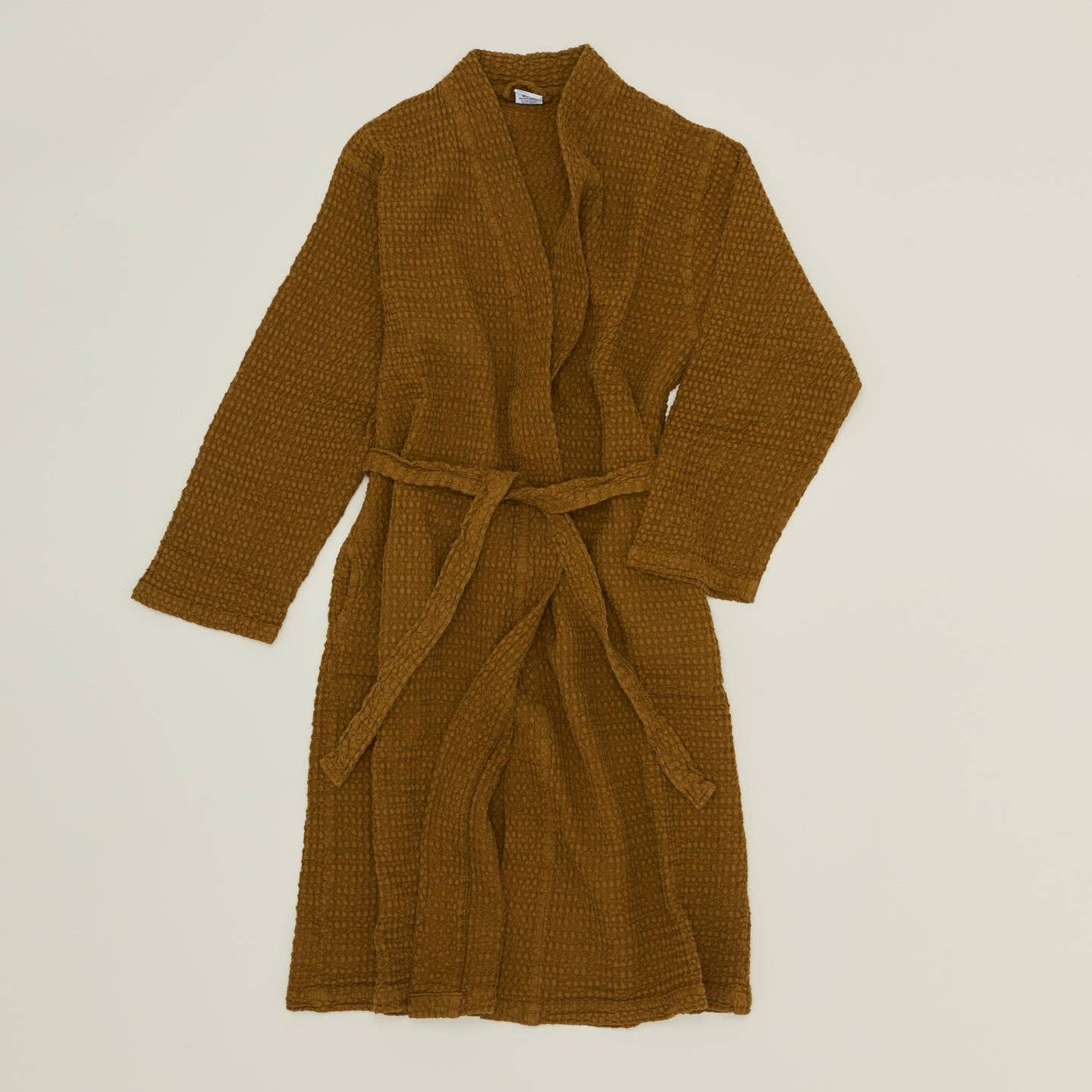 Hawkins New York - Wholesale Robe - Unisex - SIMPLE WAFFLE BATHROBE - BRONZE2