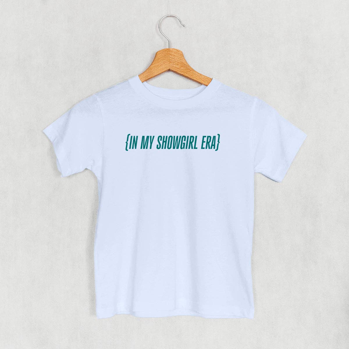 Ivy + Cloth - Wholesale Screen Printed T-Shirt - Kids - In My Showgirl Era (Teal) (Kids)1