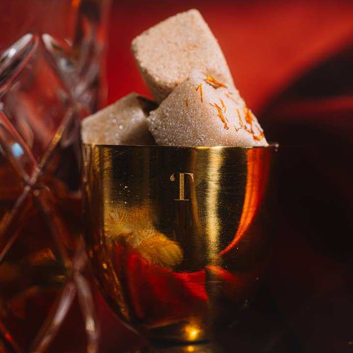 TEASPRESSA | LUXE Mixer Cube - Wholesale Cocktail Mix/Syrup - Holiday Bourbon Old Fashioned Mixer Cube Trio2