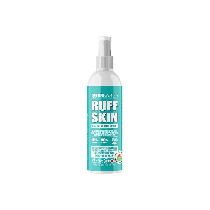 Ruff Skin Topical Itch & healing Spray 120g g/wt. 100g n/wt for wholesale by FurBabies Pet Products