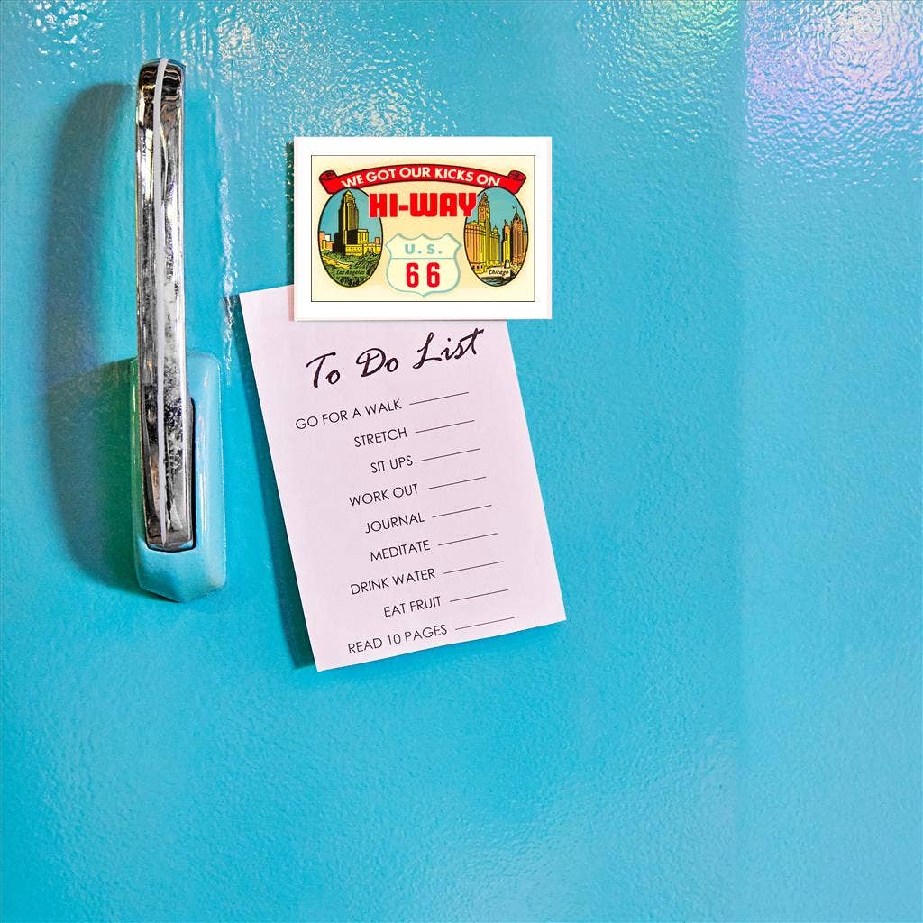 Found Image Press - Wholesale Magnet - Magnet RS-44 Route 66 Decal1