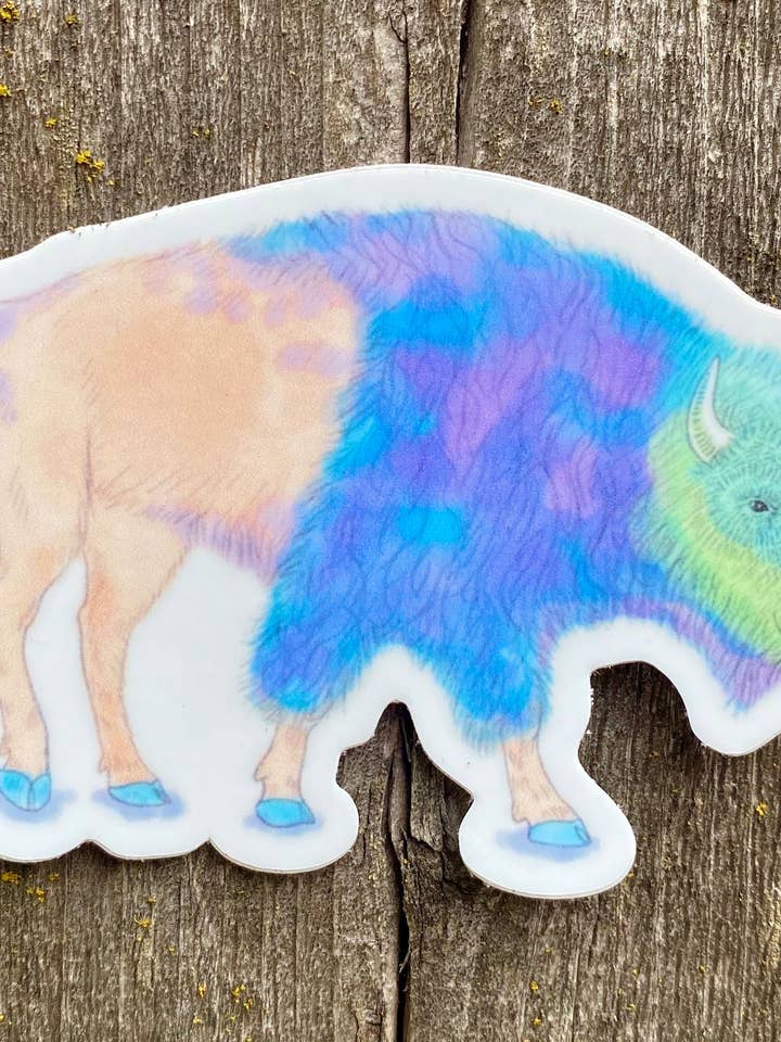 Adesivo Bison por atacado de Golden Grove Paper