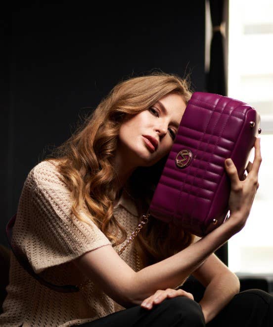 MKF Collection - Wholesale Shoulder Bag - Women's - Giada Vegan Leather Women’s Shoulder Bag by Mia K11