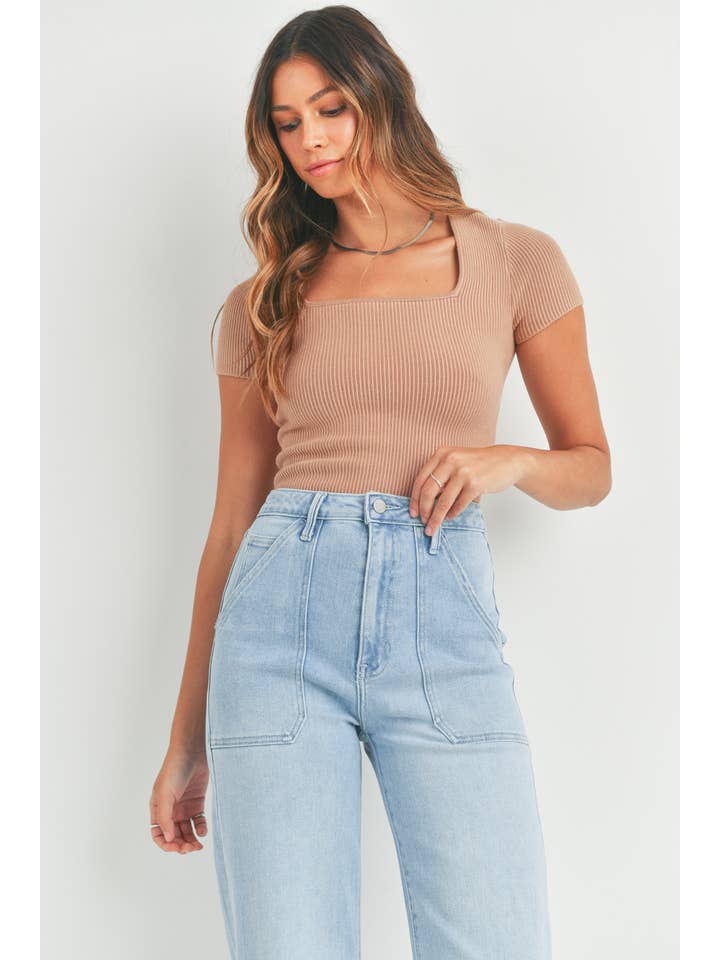 JUST BLACK DENIM - Wholesale Jeans - Women's - BP339J - LT - HR Cargo Pocket Wide Leg