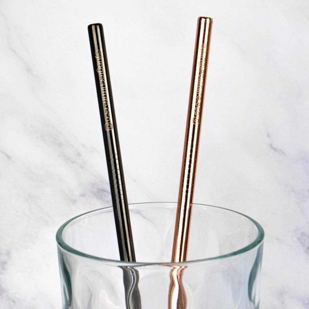 Jungle Culture - Wholesale Drinking Straw - Stainless Steel Straws, Metal Drinking Straws (Singular)4