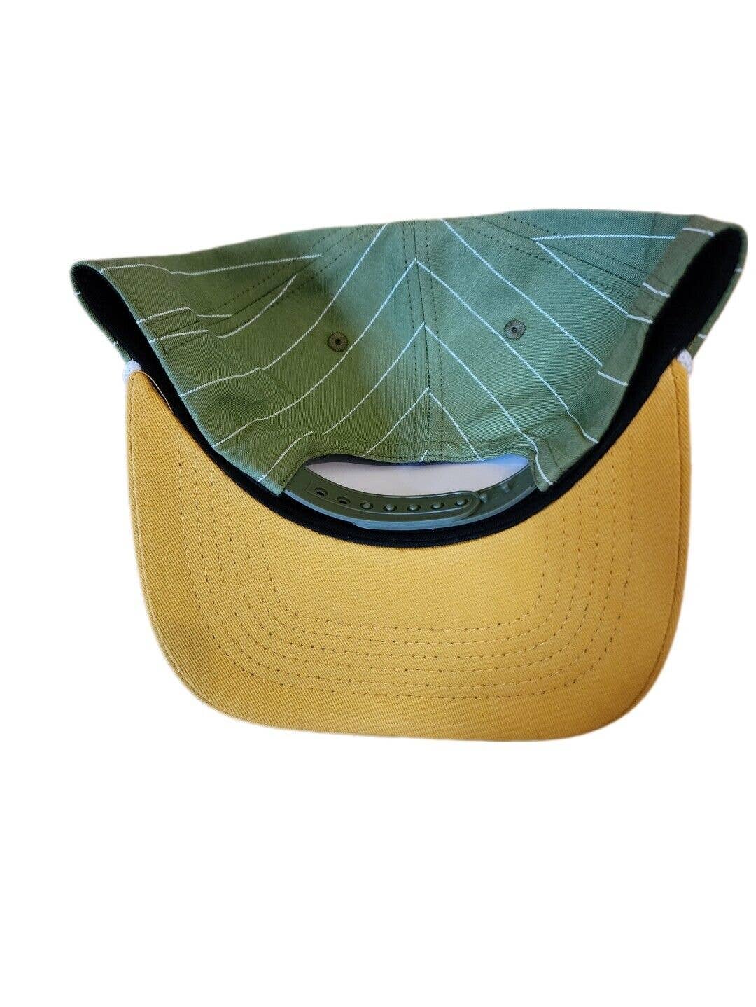 ThatsRad - Wholesale Flat Brim Cap - Unisex - Two Tone Pinstripe Snapback Rope Hat7