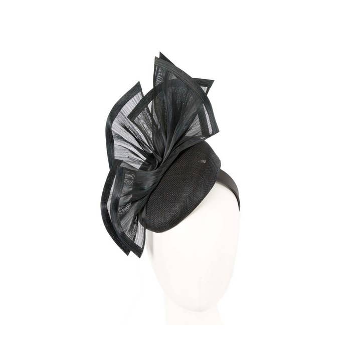 Max Alexander by Cupids Millinery Melbourne - Wholesale Fascinator hat – Women's - Pillbox fascinator with silk abaca sails