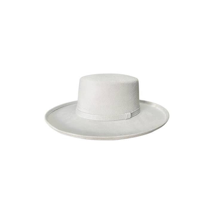 The Modern Cactus Co - Wholesale Boater Hat - Unisex - Vegan Pencil Curl Stiff Brim Boater Hats