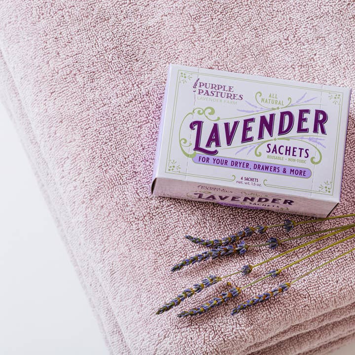 Purple Pastures Lavender Farm, Inc. - Wholesale Laundry Detergent Powder/Pods - Lavender Dryer Sachets | Dryer Bags | Dryer Sheets | Natural5