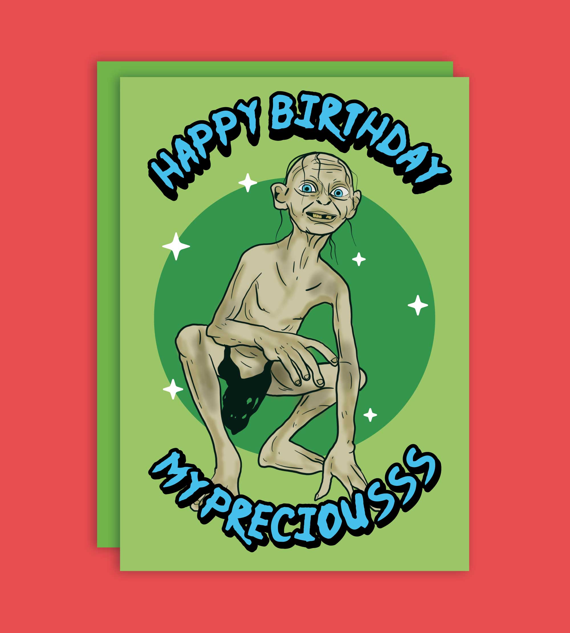 Studio Soph (We Pay Your Import Fees - We Ship DDP) - Wholesale Birthday Card - Happy Birthday My Precious Halloween Greeting Card 2