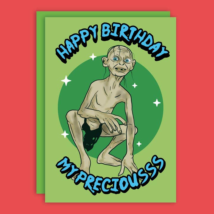 Studio Soph (We Pay Your Import Fees - We Ship DDP) - Wholesale Birthday Card - Happy Birthday My Precious Halloween Greeting Card 2
