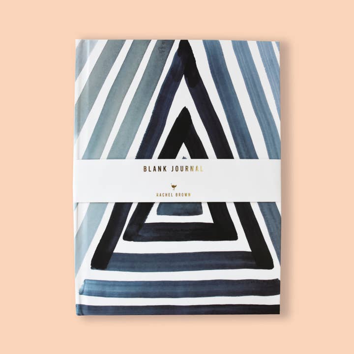 Indigo Triangle Journal för wholesale av Rachel Brown Art