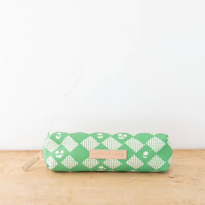 Erin Flett - Wholesale Pencil Case/Pouch - Checkered Quilt Pencil Bag14