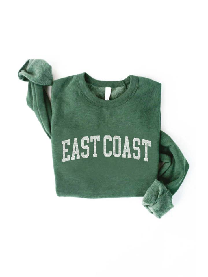 OAT COLLECTIVE - Wholesale Graphic Sweatshirt - Women's - EAST COAST Graphic Sweatshirt
