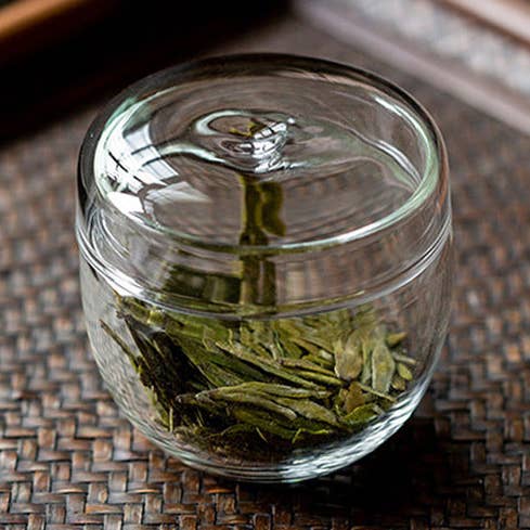 Gohobi Mini-Tee-Aufbewahrungsdose aus Glas im japanischen Stil für den Großhandel von Gohobi (We cover U.S. import duties)