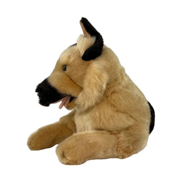 Bocchetta Plush Toys – wholesale Stuffed/plush toy – Kids & baby – King - German Shepherd - 40cm lying4