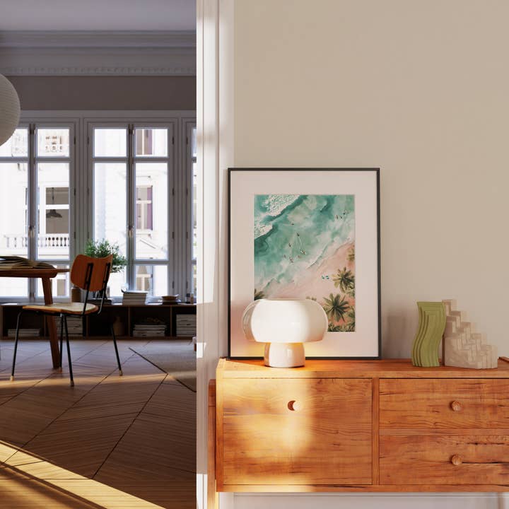 Haus and Hues - Wholesale Art Print - Aerial Watercolor1