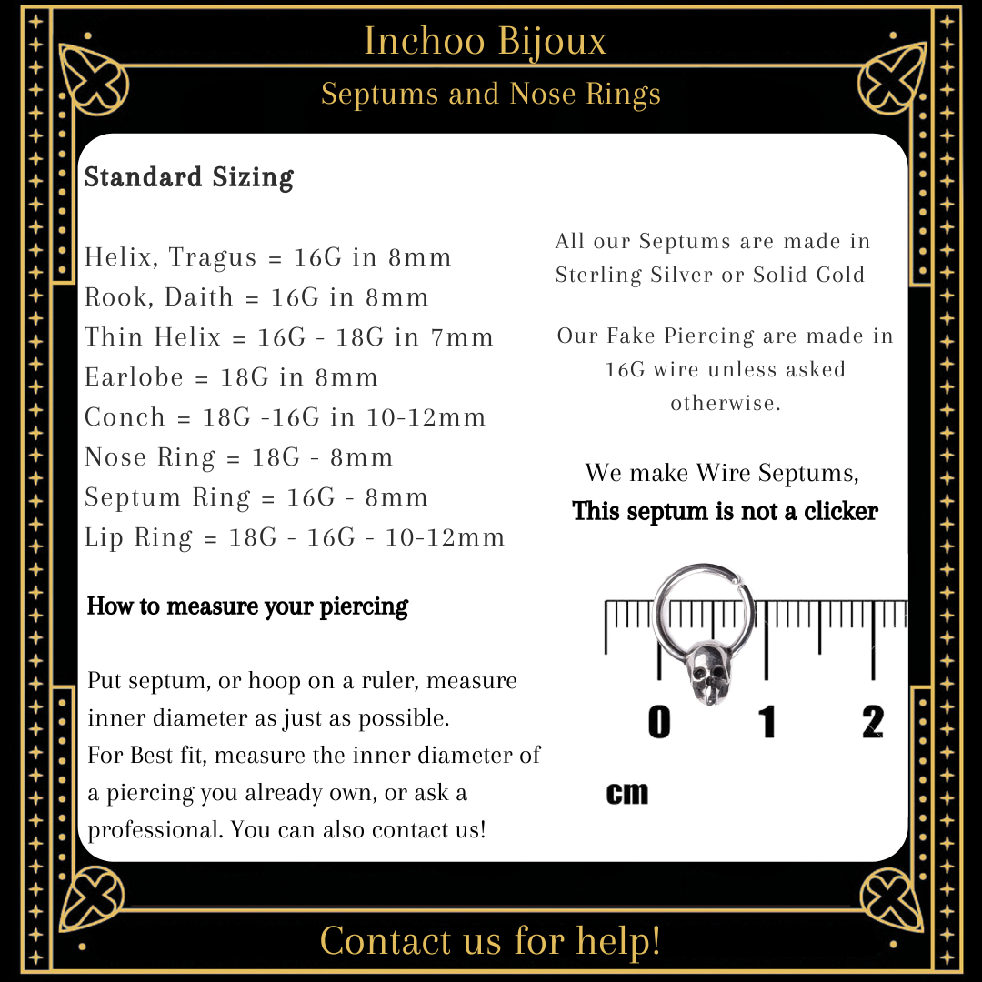 Inchoo bijoux inc - Wholesale Nose Ring - Statement Labradorite Septum Nose Piercing Marquise6